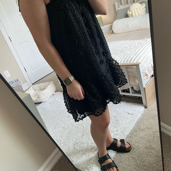 Entro Black Mini Dress - Picture 4 of 10